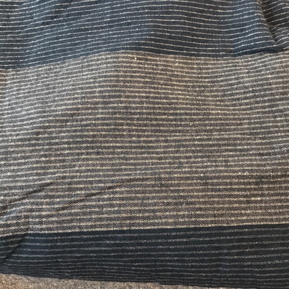 Maui & Sons Surf Co. Mens Blue Striped Shorts 34 - Picture 7 of 8